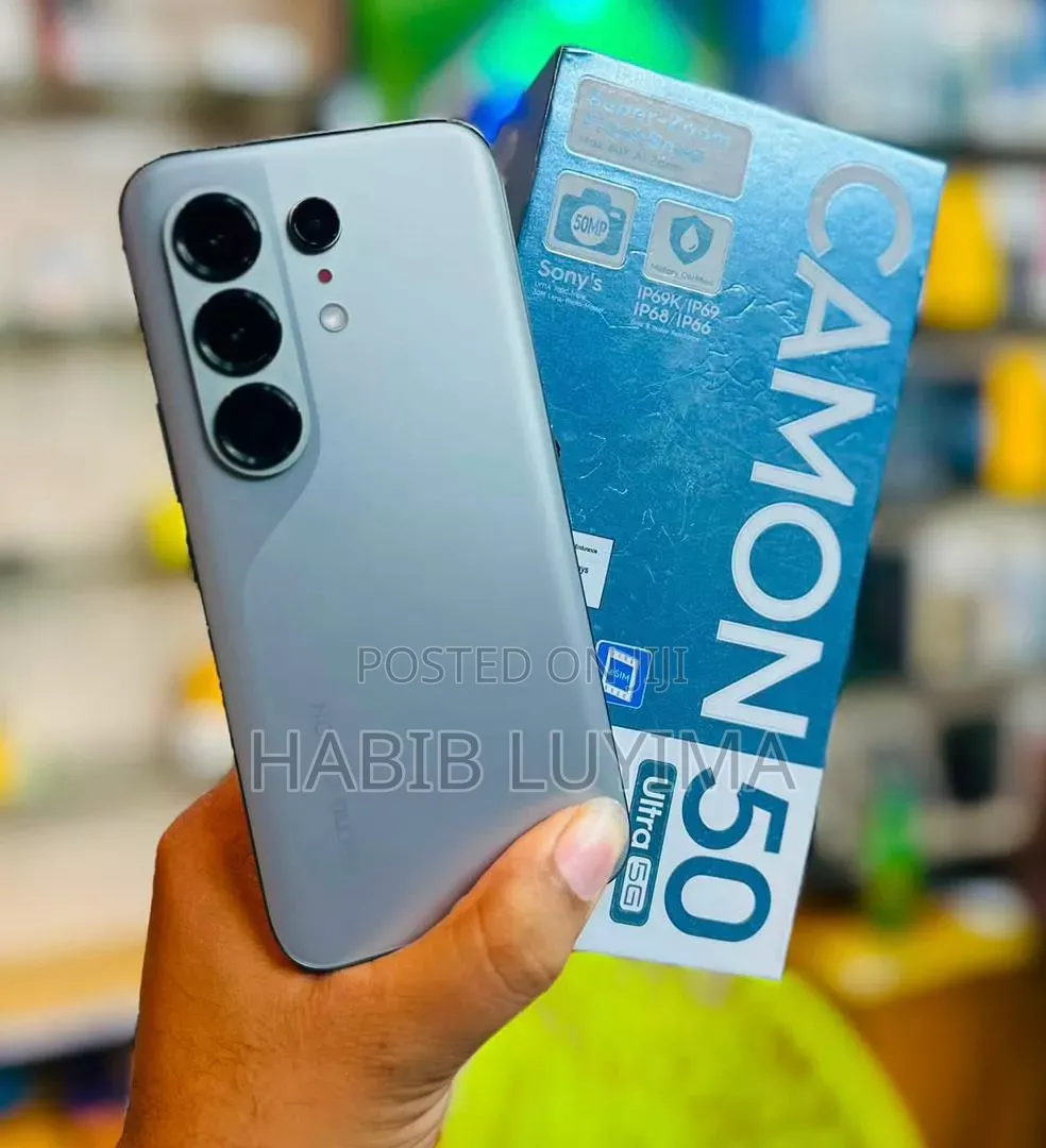 New Tecno Camon 50 Ultra 512 GB Gray