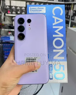 New Tecno Camon 50 Ultra 512 GB Purple