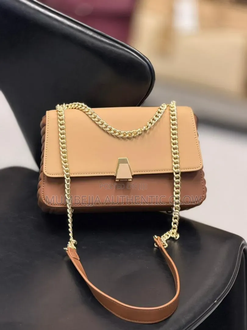 Black and Nude Chris Bella Cross, Shoulder Handbag for Ladies.