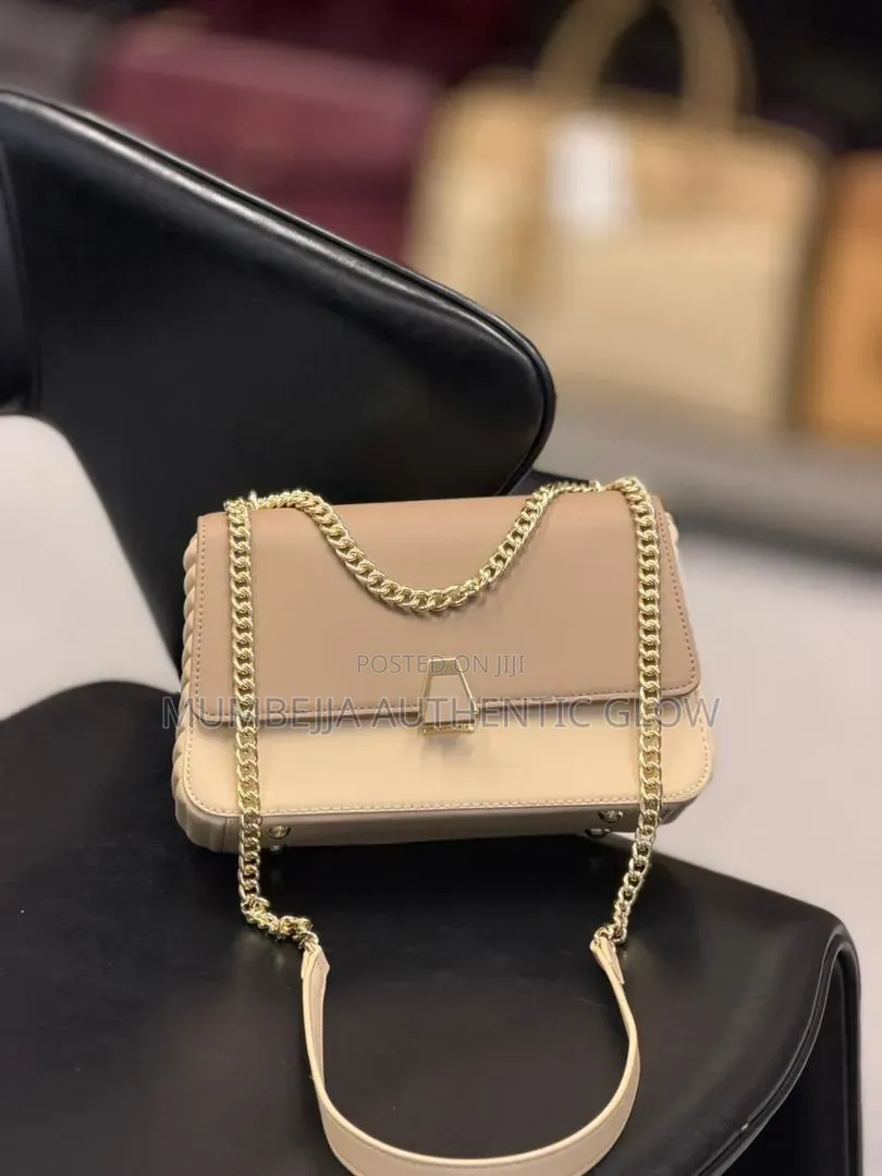 Black and Nude Chris Bella Cross, Shoulder Handbag for Ladies.