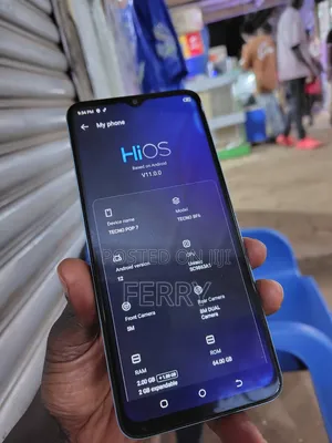 Tecno Pop 7 64 GB Blue