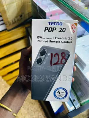 New Tecno Pop 20 128 GB Gray