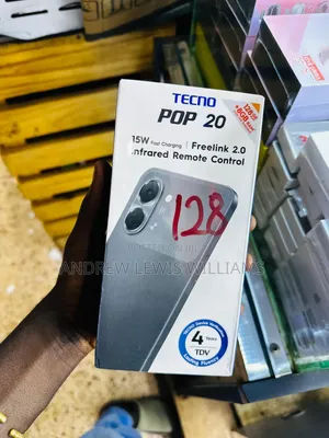 New Tecno Pop 20 128 GB Gray