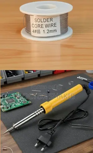 2 in 1Electric Soldering Iron and Solder Core Wire