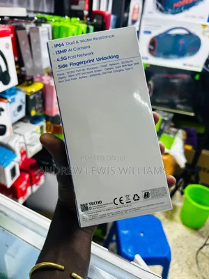 New Tecno Pop 20 128 GB Black