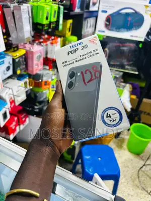New Tecno Pop 20 128 GB Black