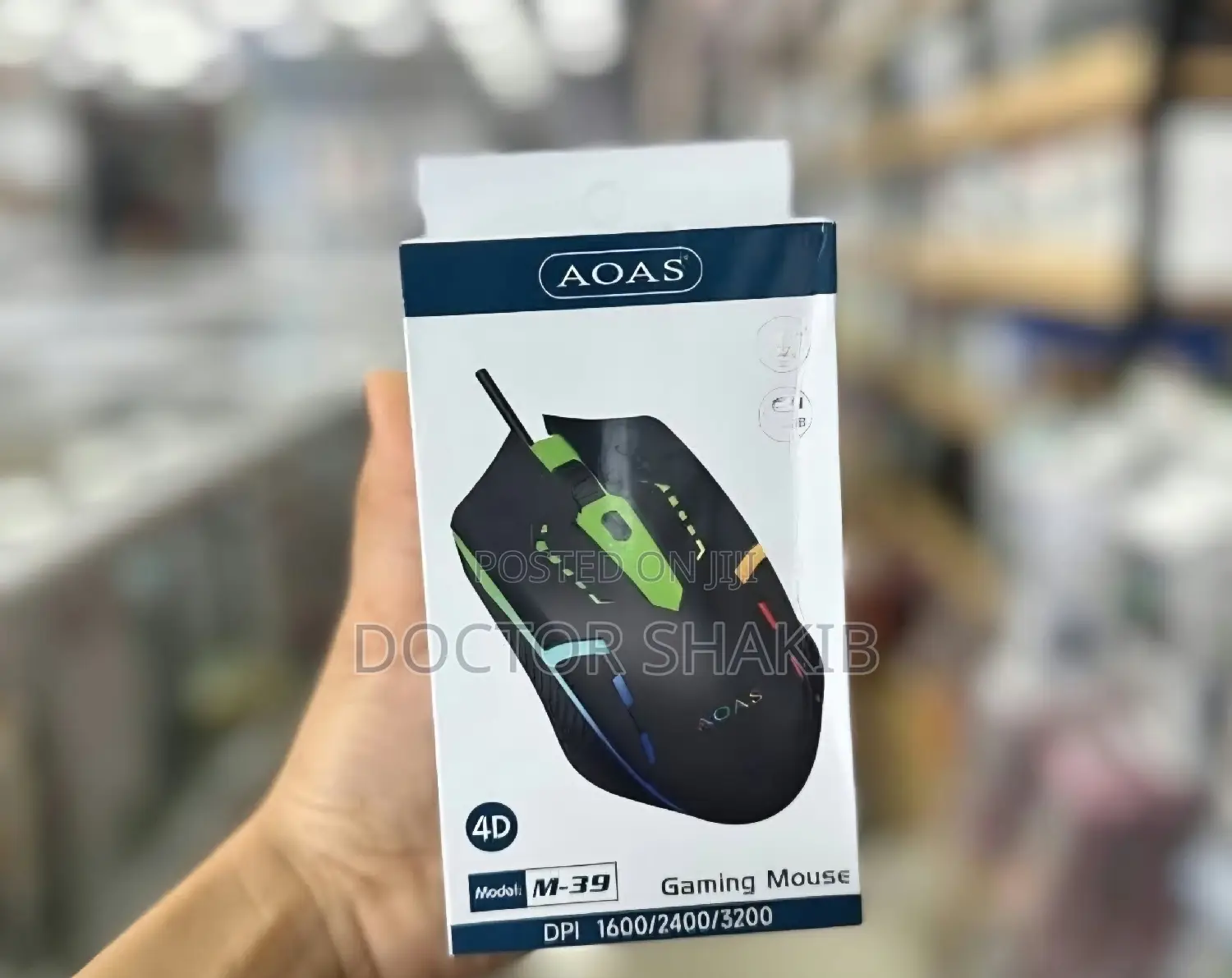 AOAS M-39 Wired Gaming Mouse