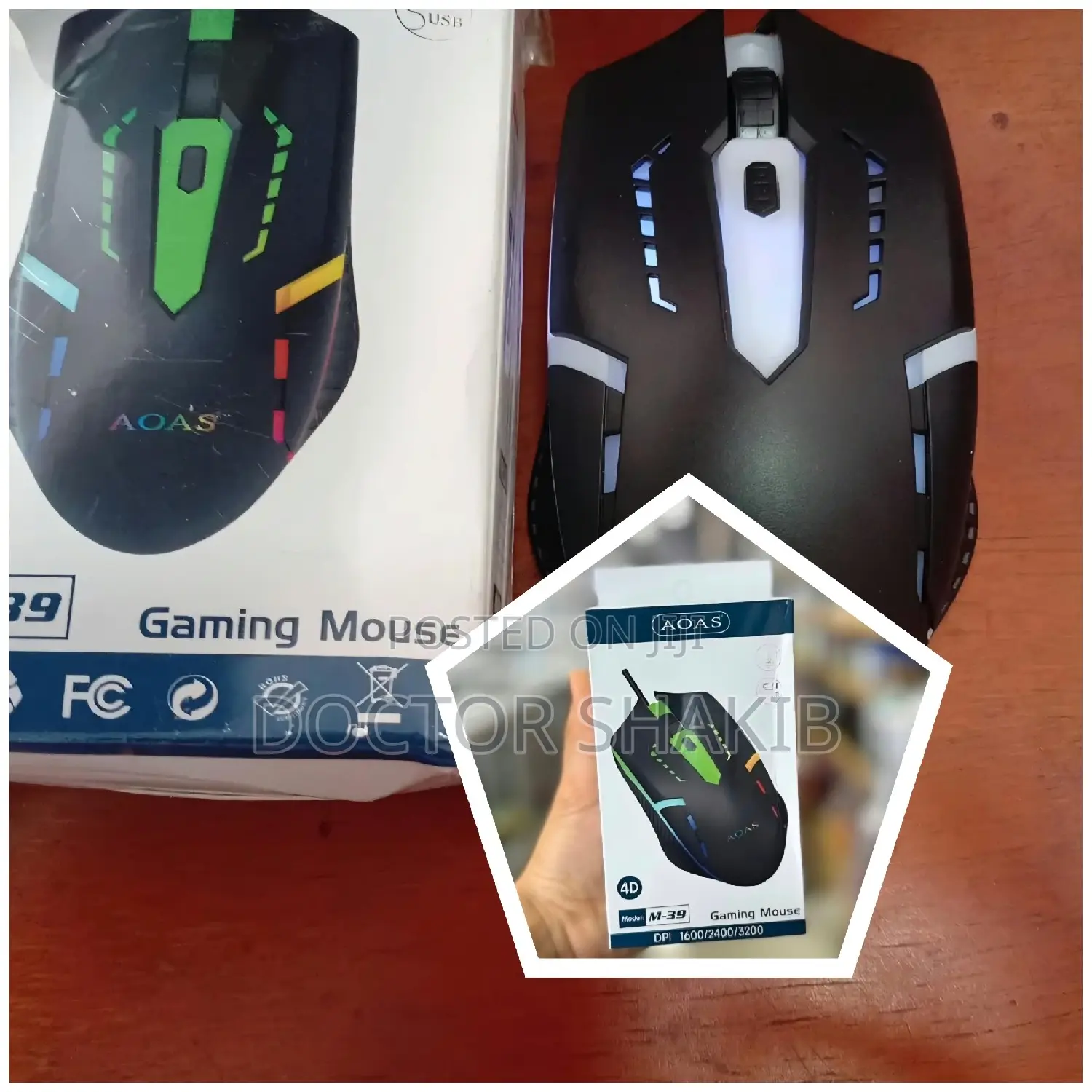 AOAS M-39 Wired Gaming Mouse