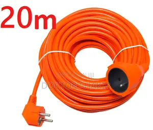 20-Meter Orange Outdoor Extension Cord
