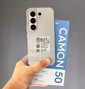 New Tecno Camon 50 256 GB White