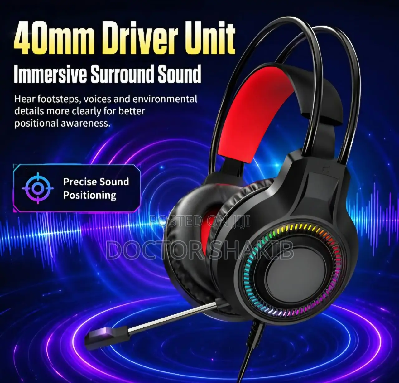 Weibo G61 Stereo Gaming Headset