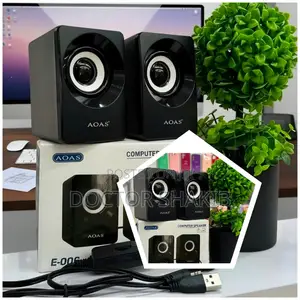 AOAS E-006 USB 2.0 Computer Speakers