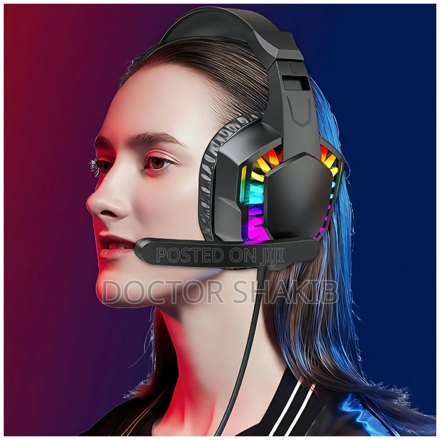 Weibo G62 RGB  Gaming Headset