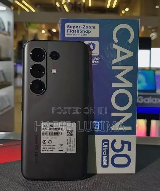 New Tecno Camon 50 Ultra 512 GB Black