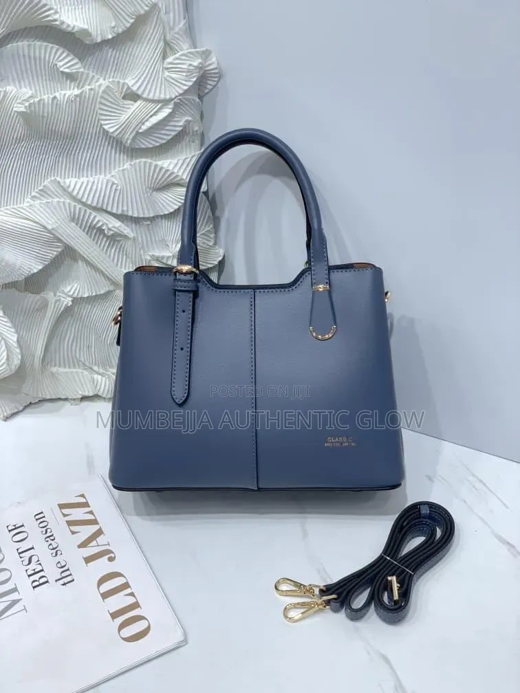 WineRed Office Handbag -Classic Structured Bag+Crossbody Strap Medium