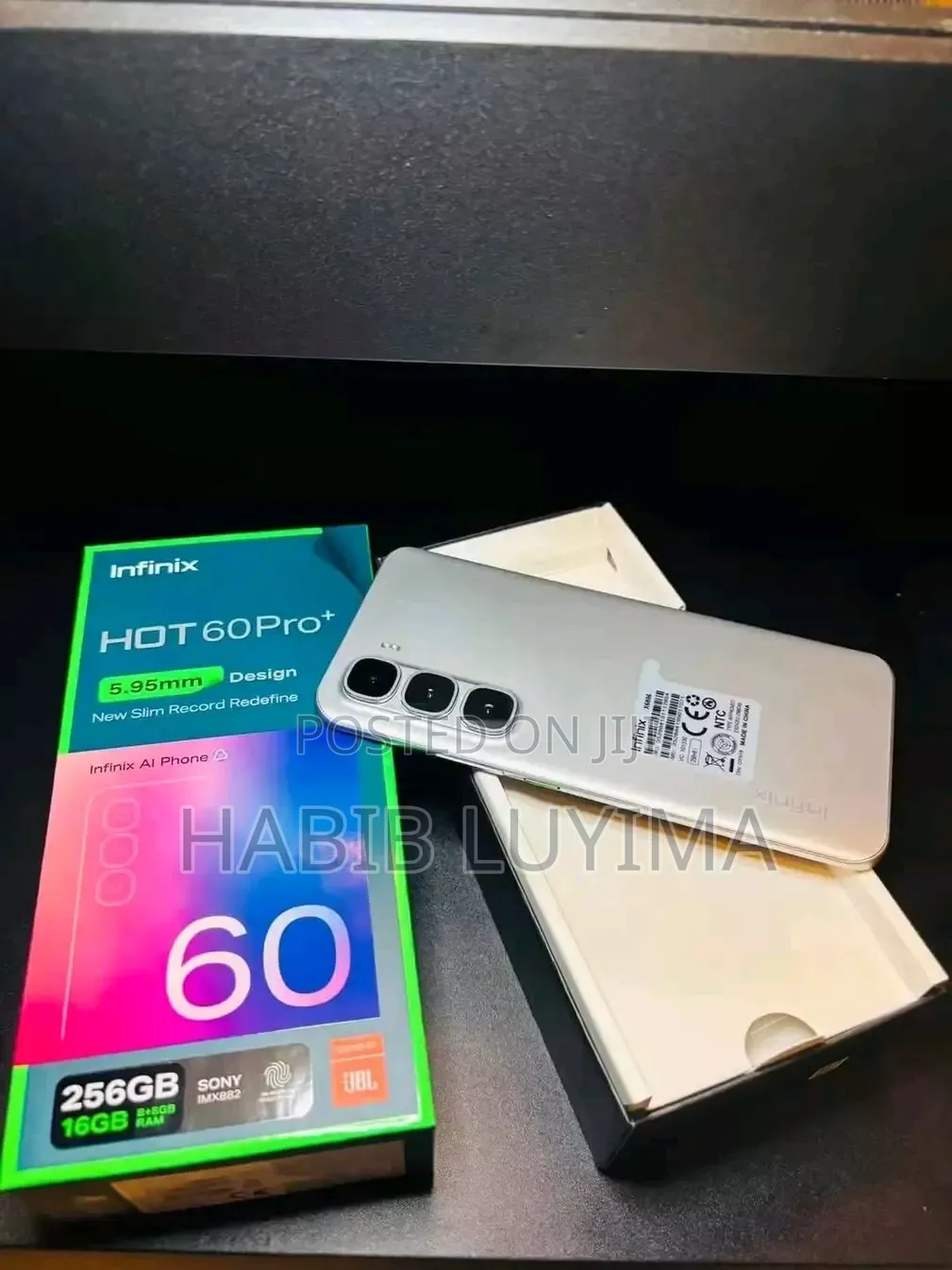Infinix Hot 60 Pro+ 256 GB White