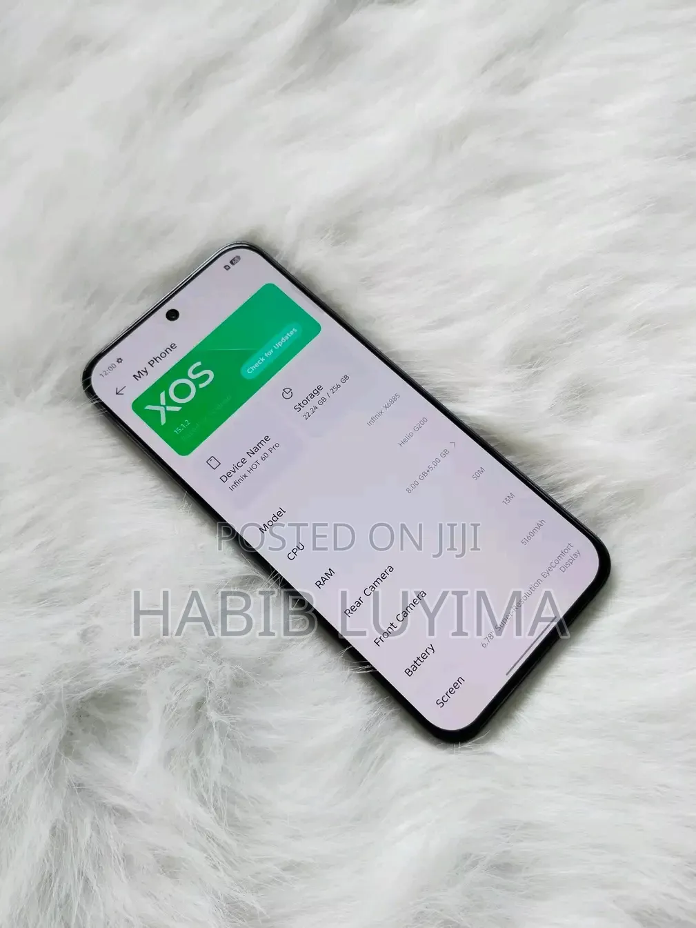 Infinix Hot 60 Pro+ 256 GB White