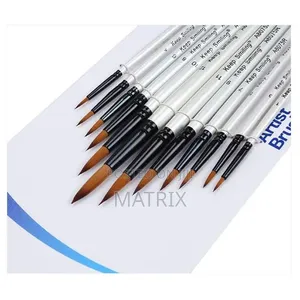Small Round Bomeijia Artist Brushes-12pc