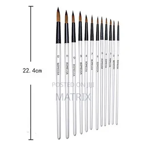 Small Round Bomeijia Artist Brushes-12pc