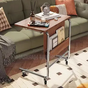 Movable & Rotatable Side Table