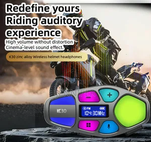 K30 Motorcycle Helmet Headset With FM Radio