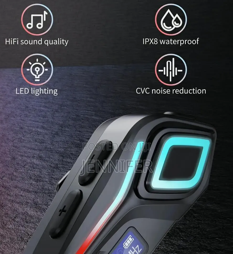 K08 Motorcycle Helmet Wireless Earphone