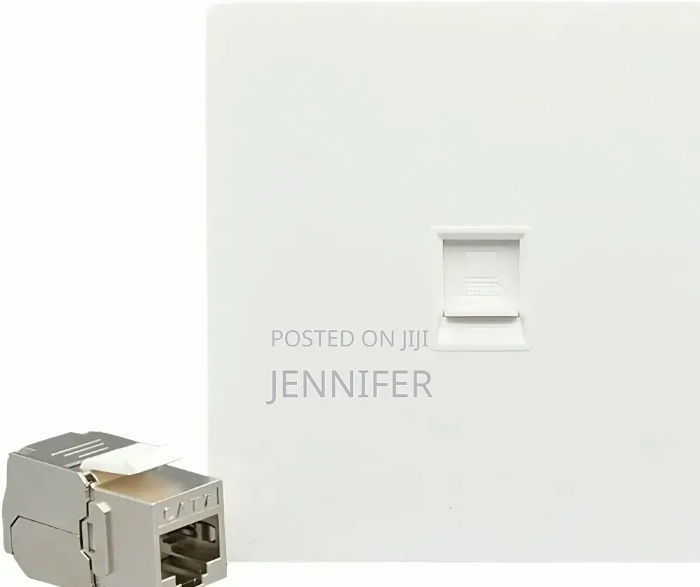 1 Port CAT8 CAT7 RJ45 86 Type Wall Panel