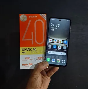 New Tecno Spark 40 256 GB Black