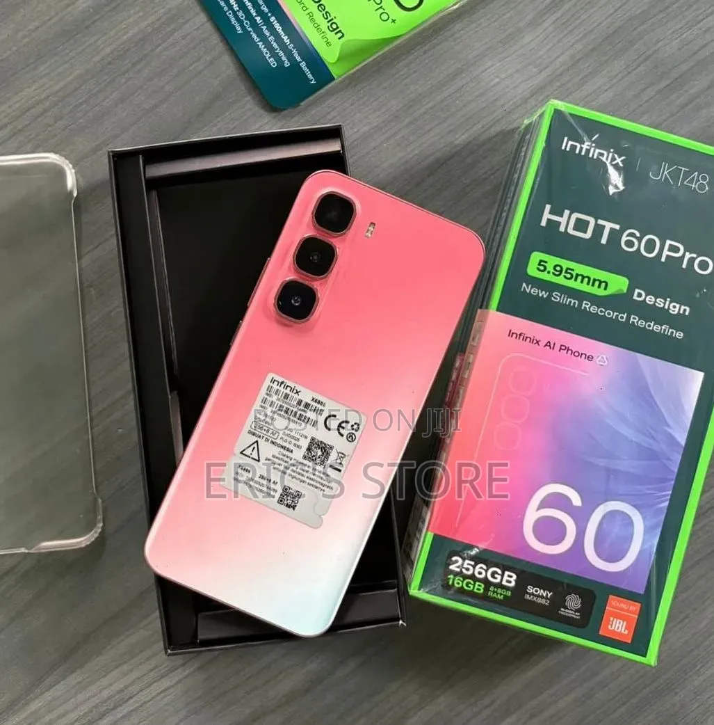 New Infinix Hot 60 Pro+ 256 GB Pink