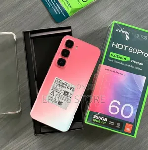 New Infinix Hot 60 Pro+ 256 GB Pink