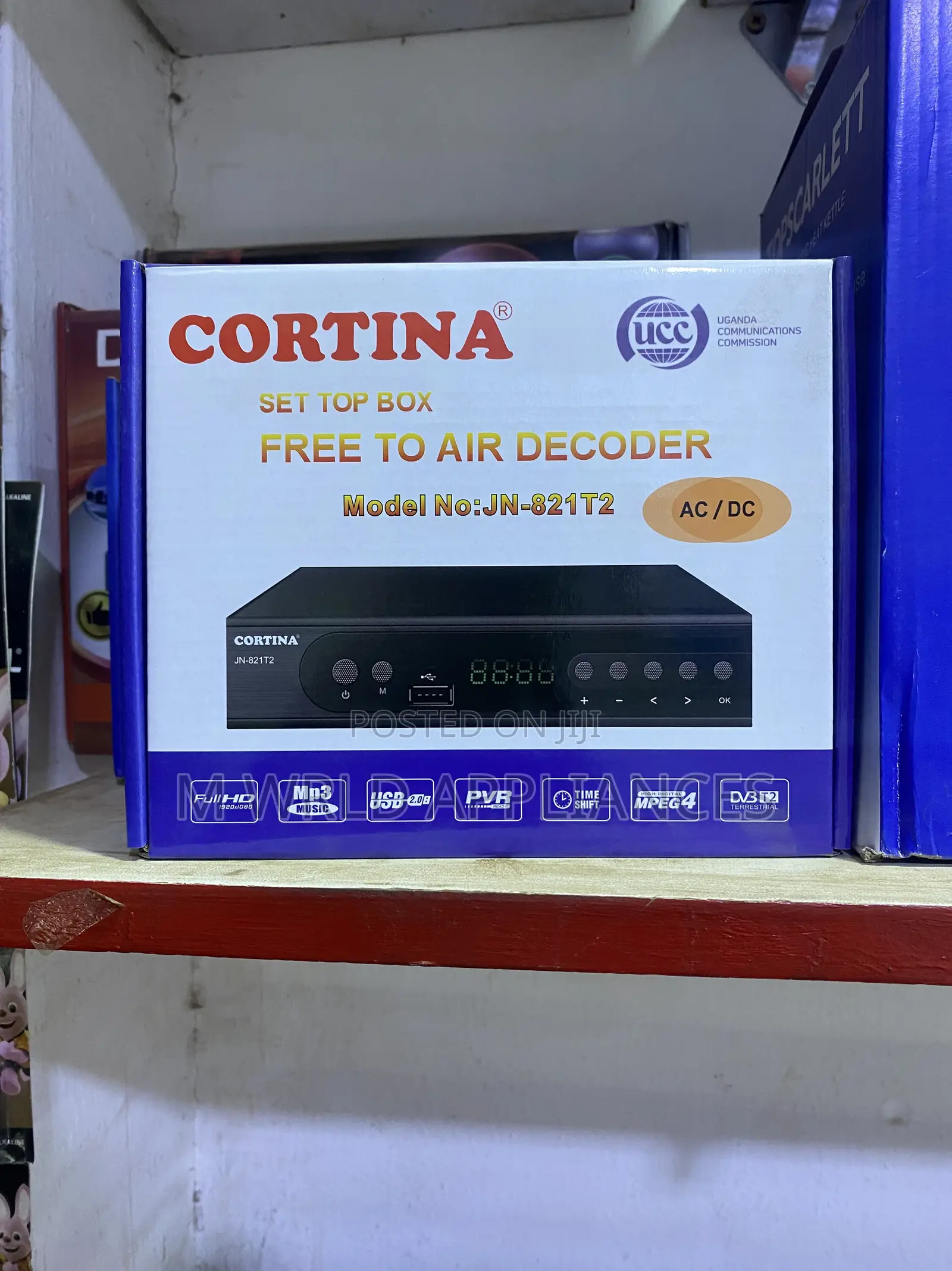 Cortina Free to Air Decoder