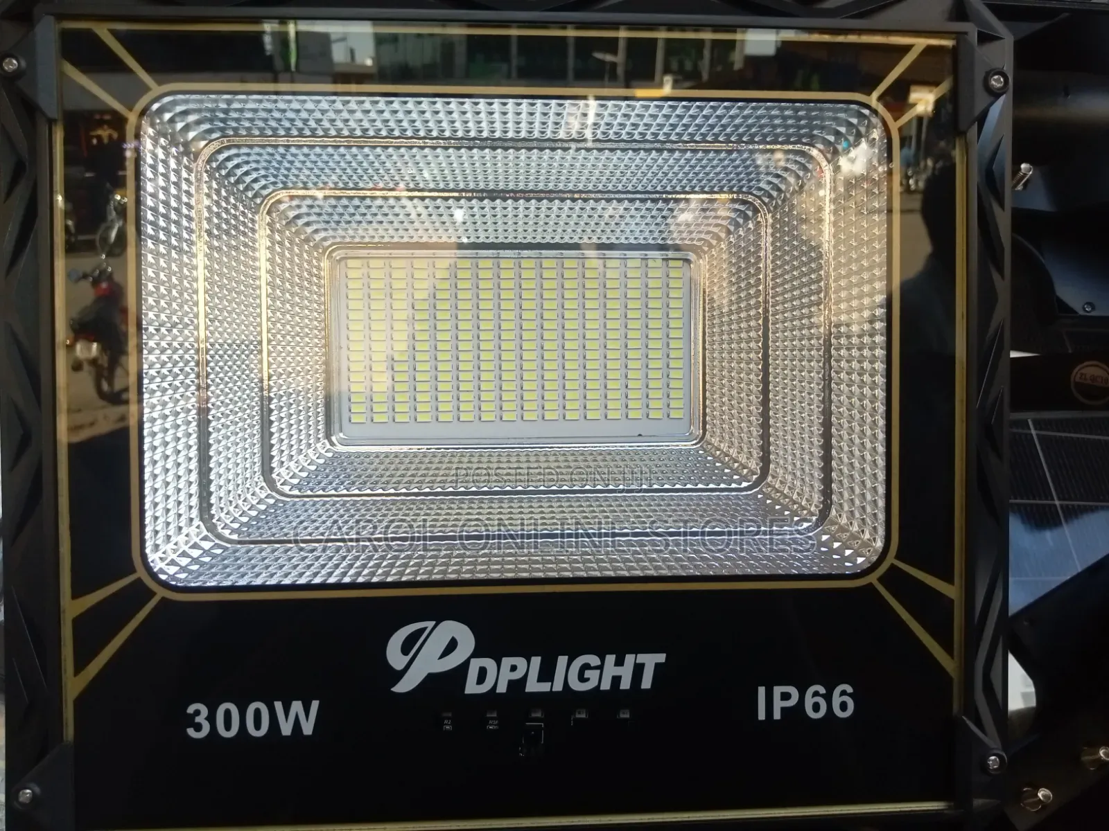 300w DP Light Solar Led Floodlight With Panel