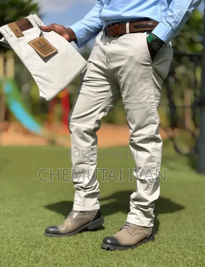 Khaki Trousers {Stretchers,}