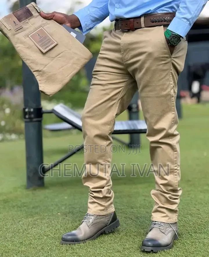 Khaki Trousers {Stretchers,}