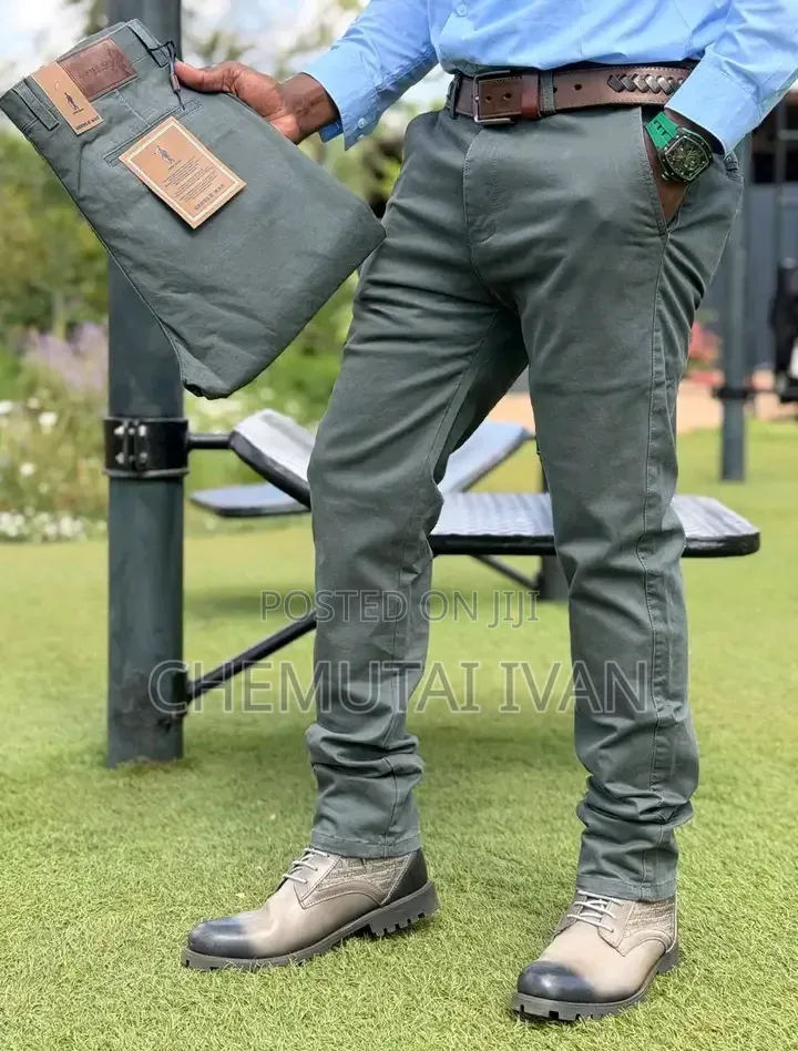 Khaki Trousers {Stretchers,}