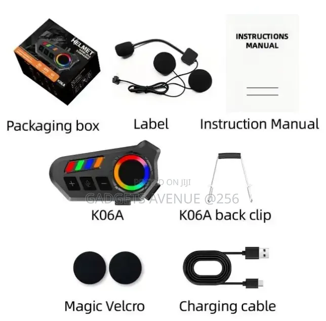 Helmet Wireless Earphone,