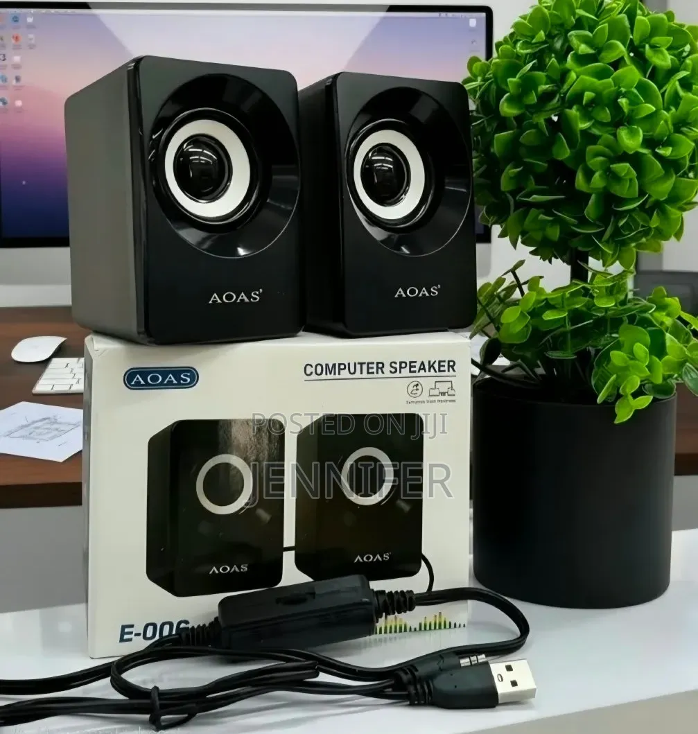 AOAS E-006 USB 2.0 Computer Speakers
