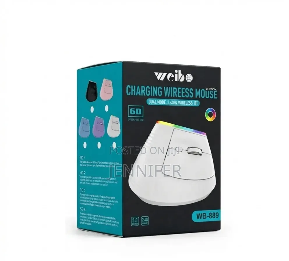 Weibo Ergonomic Vertical Wireless Mouse