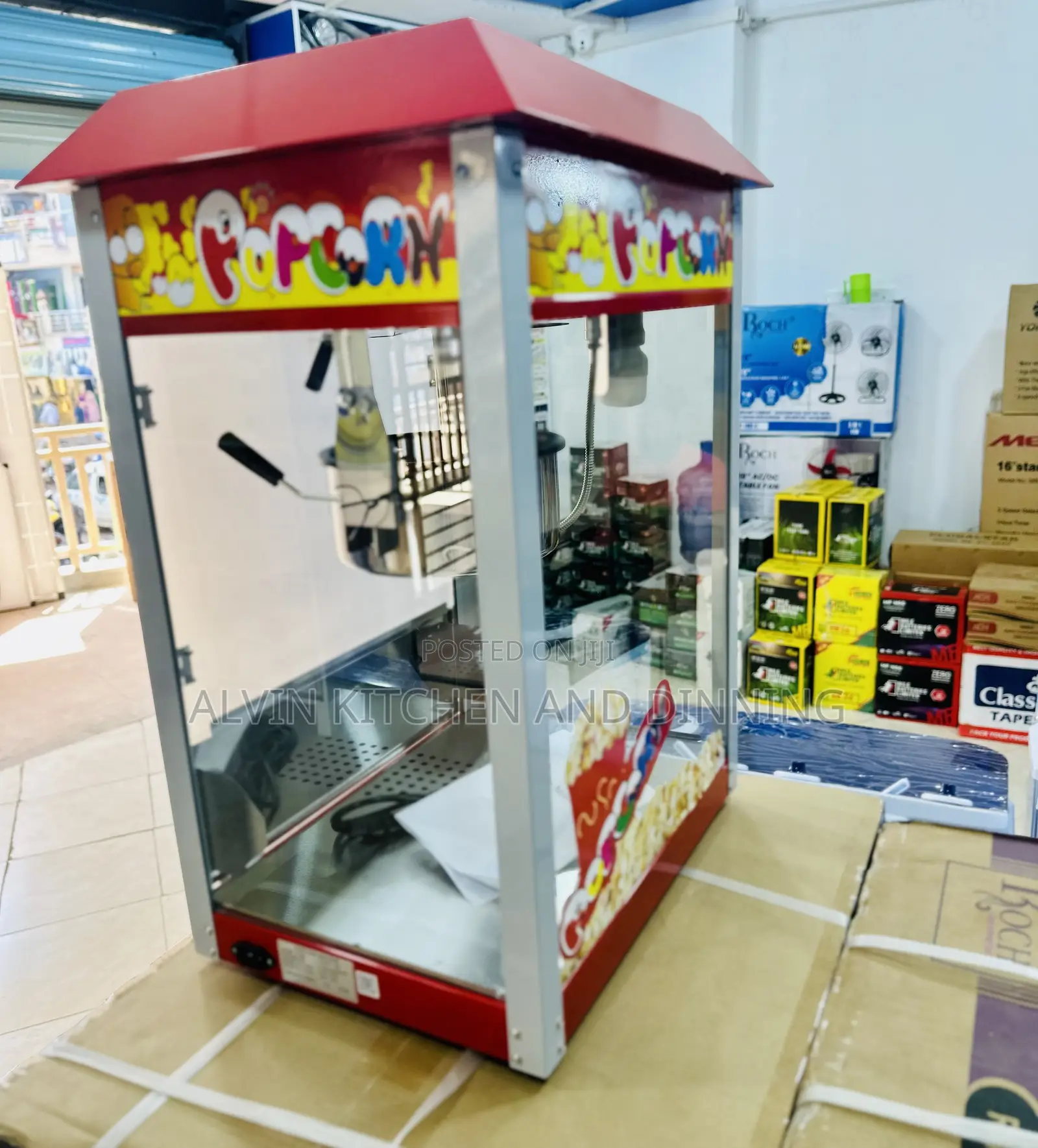 Commercial Electric Popcorn Machine