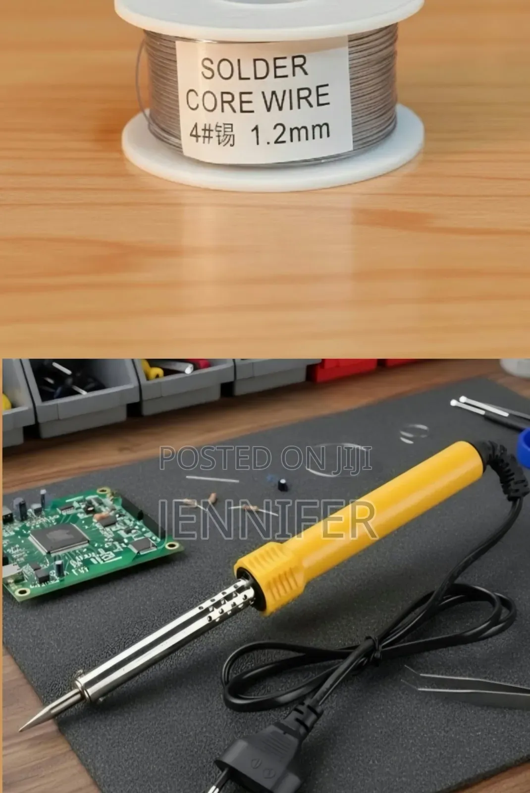 2 in 1Electric Soldering Iron and Solder Core Wire