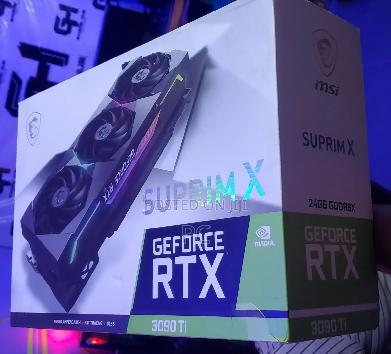 Nvidia Geforce RTX 3090ti 24gb Gddr6x Msi Suprim X