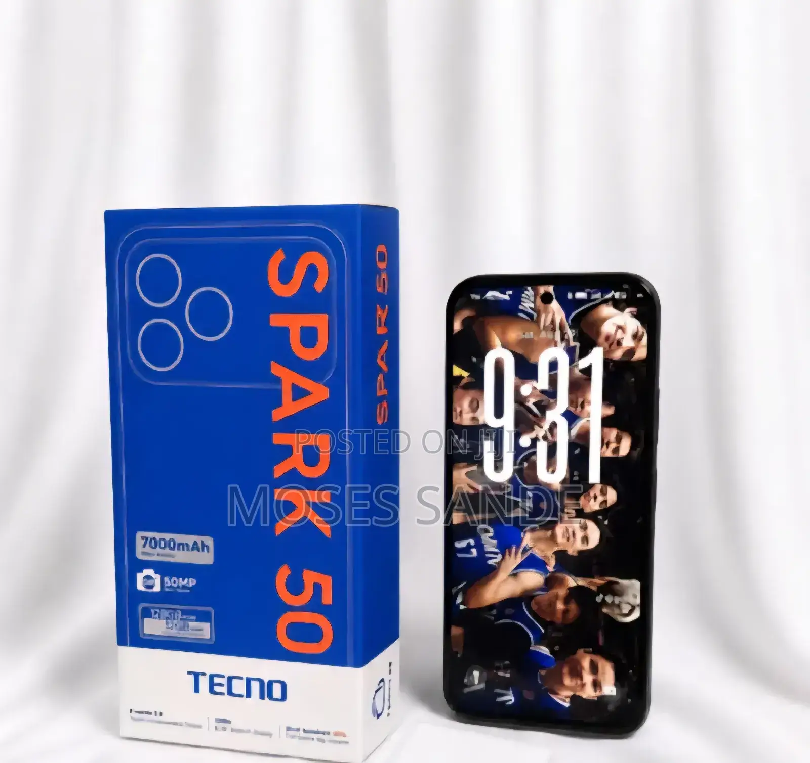New Tecno Spark 50 128 GB Silver