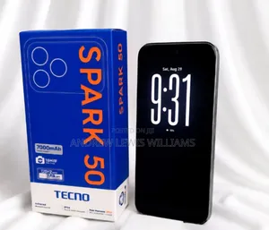 New Tecno Spark 50 128 GB Silver
