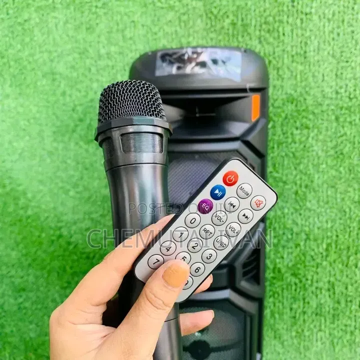 Kukumang Boom Bass Sounds Speaker With a Wireless Microphone 🎤🎙