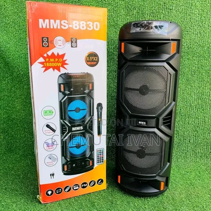 Kukumang Boom Bass Sounds Speaker With a Wireless Microphone 🎤🎙