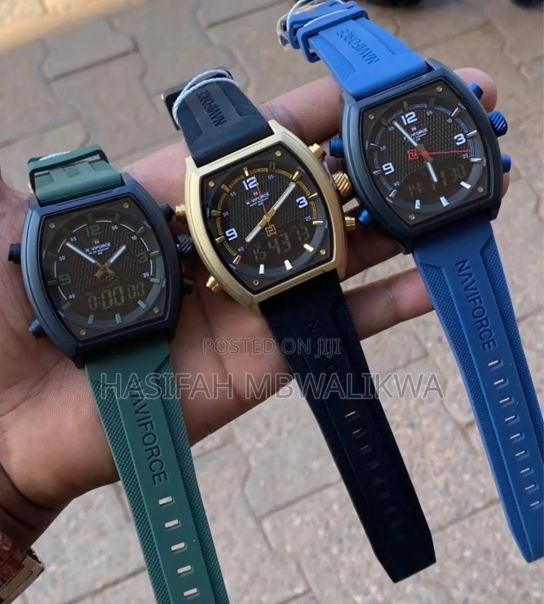 Naviforce Rubber Strap Watches
