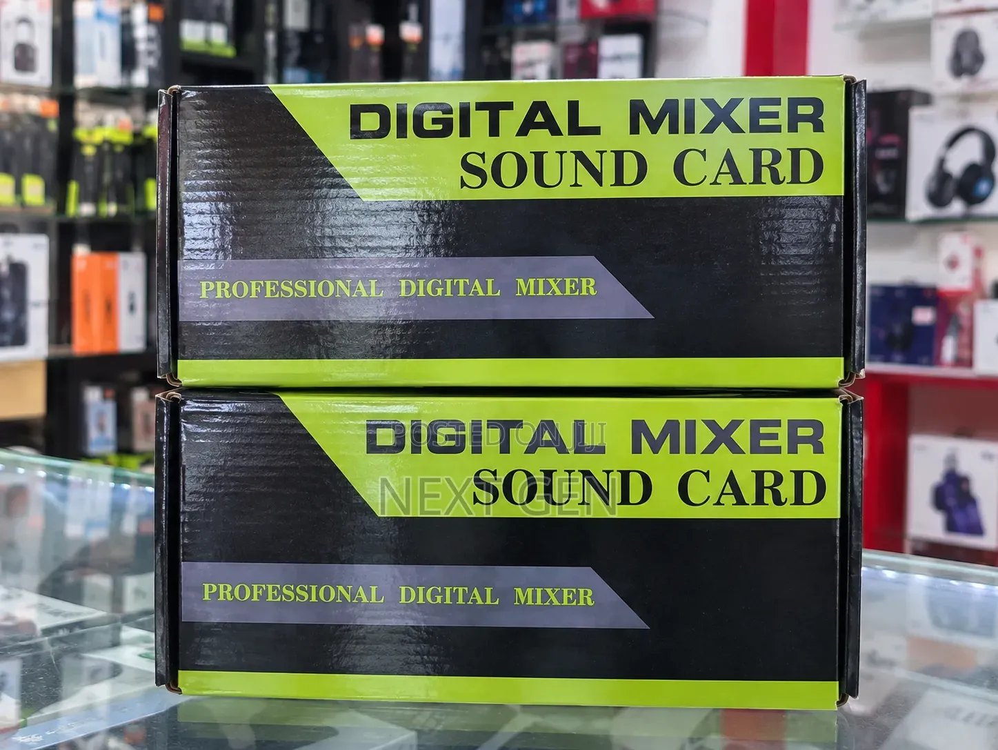 Professional Digital Mixer Sound Card