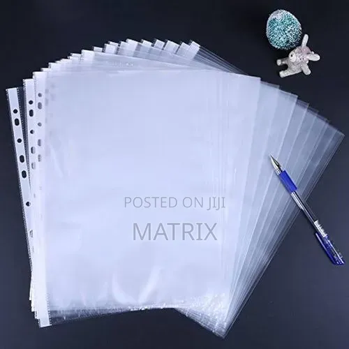 Punched Pocket Folder Files Sets