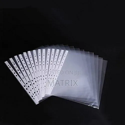 Punched Pocket Folder Files Sets