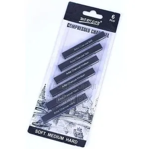 Charcoal Sketch Sticks Kits Tools Carbon Strips for Drawing, Sketching